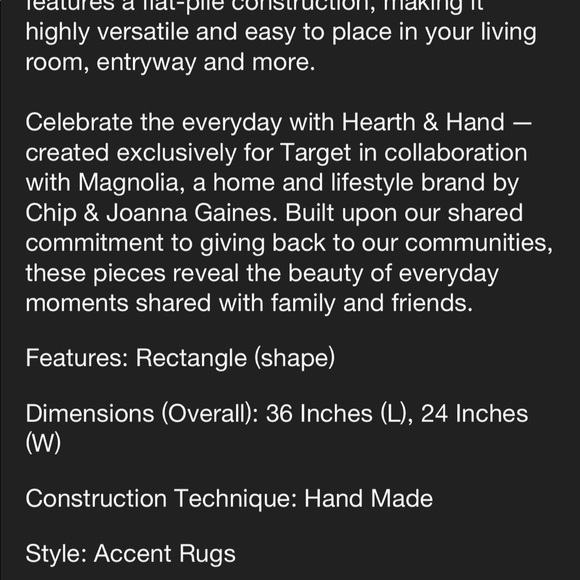 Hearth & Hand with Magnolia Accent Rug - Picture 5 of 7